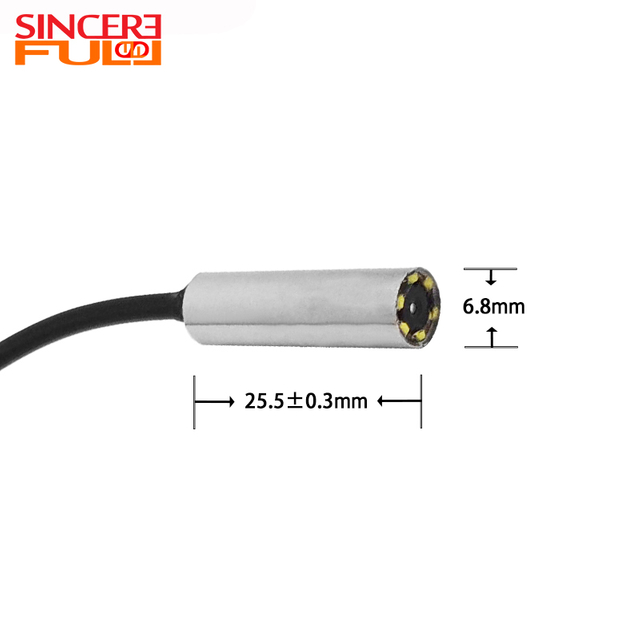 7mm USB 통합 내시경 카메라 모듈