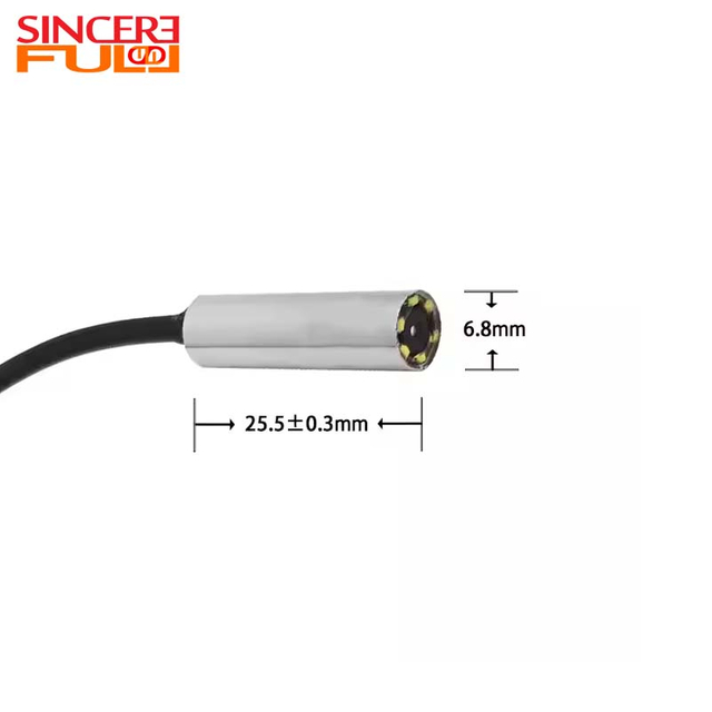 2MP 7mm GC2755 Coms 센서 저조도 의료용 내시경 카메라 모듈 