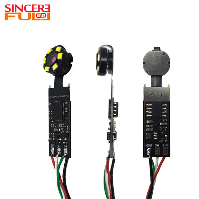 LED が付いている USB 内視鏡カメラ モジュール 5mp マイクロ サイドビュー内視鏡カメラ モジュール 10mm